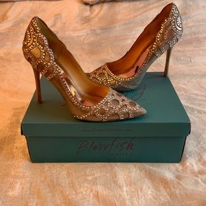 Badgley Mischka Gatsby Art Deco Wedding Shoes